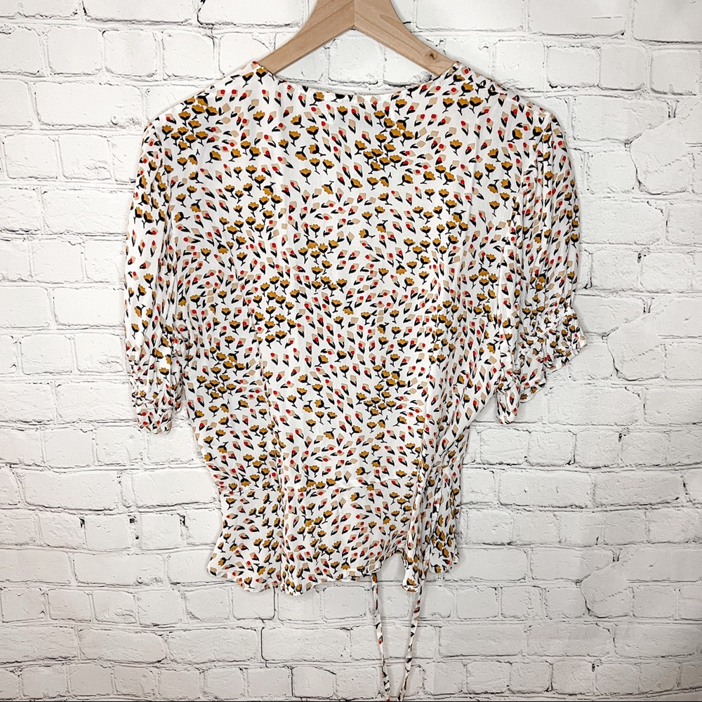 Faithfull the Brand Salvador Top Sabine Floral Print Size Extra Large (US 10) - Picture 5 of 16